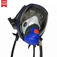Masque à gaz scba de pompier d'équipement d'incendie de sauvetage d'urgence avec le réservoir d'air pour le pompier