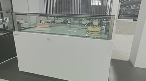 Équipement de réfrigération commercial XY - Vitrine réfrigérée pour crème glacée, boulangerie, café, pâtisserie, sandwichs, desserts - Product Image 3