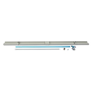 Frattazzo a Doppio Taglio in Magnesio 120X6 Pollici con Stabilizzatori, Estremità Arrotondata, Personalizzabile con Supporto OEM/ODM - Product Image 3