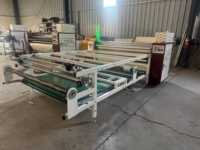 Machine de transfert thermique à rouleaux industrielle de 800 mm avec revêtement en téflon pour l'impression professionnelle de vêtements de sport