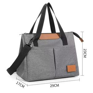 Portable Reusable Insulated Lunch Bag Leak-Proof <b>Refrigerated</b> Food Carrier Ideal for Kids and Women for School and Work - Product Image 1