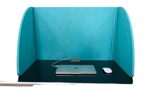 Noise Absorber 100% Recycle Polyester Fiber PET Acoustic Modesty Divider Office Sound Insulation Desk Privacy <strong>Screen</strong> - Product Image 2