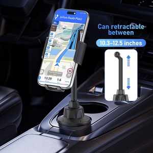 Soporte para Teléfono Móvil para Coche ESEEKGO CH-12, Soporte para Teléfono Móvil con Ventosa ABS, Base Expandible Ajustable y Estable, Soporte Giratorio de 360 Grados - Product Image 4