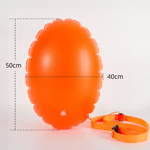 Inflatable Swimming <b>Float</b> Oval Shape 50x40cm PVC Cartoon Design For Kids And Adults Outdoor Water Play - Product Image 2