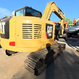 Excavadora de cadenas Caterpillar 308E2 usada de 8 toneladas, de alta calidad, casi nueva, para paisajismo y jardinería. - Product Image 2
