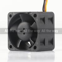 Sunon GM1204PQV1-8A 12V 2.8W 40X40X28MM Kipas Pendingin Server 3-kabel OEM/ODM Bantalan Bola 15.3CFM Volume Udara Tinggi Senyap