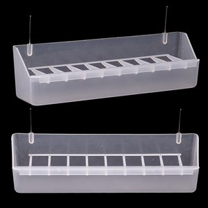 Volaille Pigeon Perroquet Caille Canard Oiseau Poulet Mangeoire et Abreuvoir Boîte Alimentaire Suspendu Poulet Mangeoire À Eau - Product Image 6