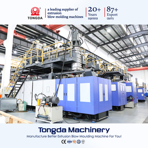 100 200L litre 220L baril chimique Double L anneau en plastique tambour réservoir extrusion soufflage Machines - Product Image 2