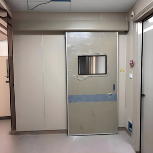 Portes coulissantes hermétiques industrielles en acier pour salle d'opération d'hôpital et clinique - Product Image 4