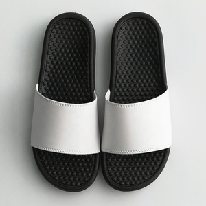 <strong>Black</strong> <strong>Sliders</strong> Soft Massage Sole Big Sizes Men Female Plain <strong>Sliders</strong> <strong>Women</strong> Blank Sublimation Screen Printing Logos Sandals - Product Image 3