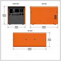 Soudure laser de précision pour tôles, boîtier de batterie personnalisé, armoire de stockage d'énergie domestique UPS, fabrication métallique OEM