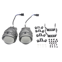 Feux de brouillard à LED de 3,0 pouces, 12 V, 120 W, 13 000 lm, 6 000 K, universels, remplaçables, pour voitures, étanches, feux de route