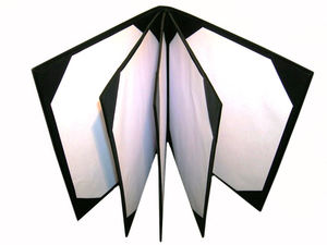 Fundas de menú de cuero PU A4/8,5x11 pulgadas para restaurantes - Product Image 2