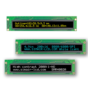 OLED 4002 Character Dot Matrix Anzeige modul, 5V,SPI Serial Interface - Product Image 2
