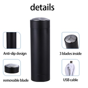 Afeitadora Eléctrica Portátil Recargable de Viaje, Recortadora de Barba - Product Image 2