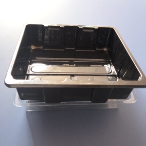 Boîte blister personnalisée en PET plateau pour semis <span class=keywords><strong>pot</strong></span> de <span class=keywords><strong>fleur</strong></span> en plastique succulent pour légumes avec couvercle boîte transparente - Product Image 4