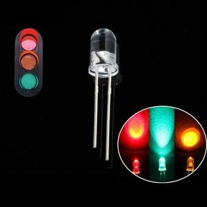 Juhong 5 anni di garanzia 590nm 30 gradi 5mm giallo testa tonda luce di segnalazione led super luminoso led 5mm semaforo led