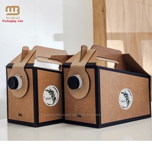 Personalizado 2l 3l 5l Cartón de papel desechable Embalaje Café Frío Brew Jugo Caja Dispensador Bolsa en caja - Product Image 2