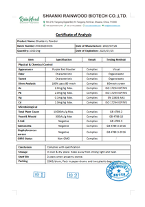 % 100% saf dondurularak kurutulmuş vahşi toplu organik yabanmersini tozu - Product Image 2
