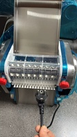 Machine de découpe de pâte à rouleaux Chin Chin de comptoir, automatique, motorisée, compacte, pour snacks, pâtisseries et boulangeries, usage commercial