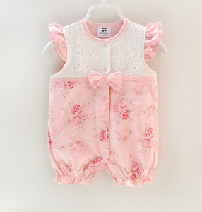 Compra al por Mayor de Ropa para Bebés, Lindos Monos Florales para Bebés Niñas de China - Product Image 2