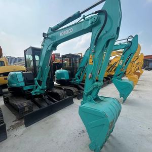 Excavatrice hydraulique sur chenilles Kobelco énorme de 35 tonnes utilisée de bonne qualité 2020 composants de noyau de pompe à moteur Yanmar puissance de creusement élevée - Product Image 6
