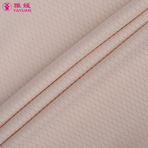 100% Polyester gaufré grille hexagonale <span class=keywords><strong>Kit</strong></span> léger vêtements de sport tissu vêtements de sport maille résille tricoté brocart tissu - Product Image 6