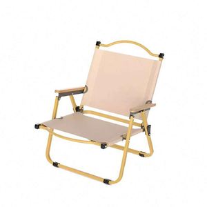 Chaise de camping pliable portable - Siège extérieur léger en acier pour pique-nique, pêche et plage - Utilisation promotionnelle - Product Image 2