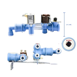 Válvula de entrada de agua 242252702, 240531101 compatible con refrigerador Frigidaire, <span class=keywords><strong>Electrolux</strong></span>, Crosley Etc. - Product Image 1