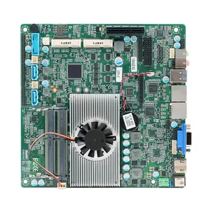 Zunsia ucuz 2 * DDR4 Intel 7th Gen Kaby lake-u çekirdek I3 I5 I7 sipariş için LVDS EDP Mini ITX anakart makinesi Self-Service