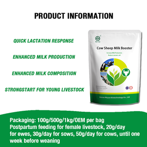 MUYUE Potenciador de Leche para Vacas, Ovejas y Cabras, Polvo Vegetal 1KG, Aumenta la Cantidad de Grasa en la Leche, Reduce las Células Somáticas, OEM para Gallinas Ponedoras - Product Image 3