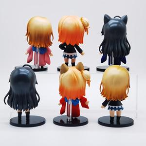 10CM 6 pièces/ensemble Yukinoshita Yukino Figure ma jeunesse <span class=keywords><strong>comédie</strong></span> <span class=keywords><strong>romantique</strong></span> est fausse comme je m'y attendais Isshiki Iroha Yuigahama Yui Anime Figure - Product Image 6