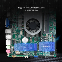 Carte mère de bureau Intel Core I5-7200U, 2 DDR4 double canal, MAX 32 Go, HD VGA LV DS1, triple écran, Mini-PCIe, BT, WIFI, carte 4G