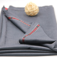 Tissu TR pour costume en polyester et viscose, sergé 80/20, matériaux de confection pour hommes