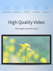 Thang Máy Máy nghe nhạc quảng cáo LCD kỹ thuật số biển kiosk 18.5 + 10.1 inch hiển thị ngang dọc màn hình 2 màn hình bán buôn - Product Image 4