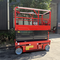 Plateforme élévatrice à ciseaux électrique hydraulique autopropulsée mobile de 6m et 10m pour travaux en hauteur – Prix usine, vente en gros