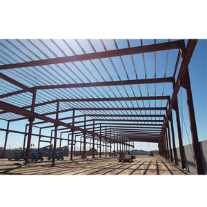 Bâtiment à ossature de structure en acier préfabriqué de conception libre largement utilisé pour l'entrepôt/atelier/garage/<span class=keywords><strong>hangar</strong></span>/<span class=keywords><strong>hangar</strong></span> - Product Image 3