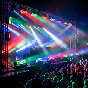 Projecteur LED Wash à tête mobile 44x10W RGBW 4-en-1 pour Concerts, <span class=keywords><strong>Festivals</strong></span>, Théâtres, Zoom, Étanche IP65, DMX512, pour Scène Extérieure - Product Image 4