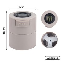 Support de colle pour cils en plastique avec logo personnalisé, pot de rangement pour extensions de cils et adhésif