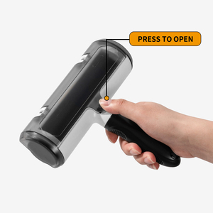 Cepillo de Plástico de Lujo Reutilizable y Autolimpiable para Eliminar el Pelo de Mascotas, para Perros y Gatos, con Rodillo Quitapelusas Extraíble - Product Image 5