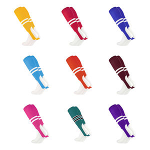 ملابس رياضية لركبة الركبي عالية بخطوط بيسبول جوارب بيسبول الأمريكية - Product Image 1