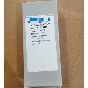 1pc 新品 Meh-5/2-1/8-<span class=keywords><strong>p</strong></span>-wbrl-b 173125 ソレノイド 送料無料 - Product Image 1