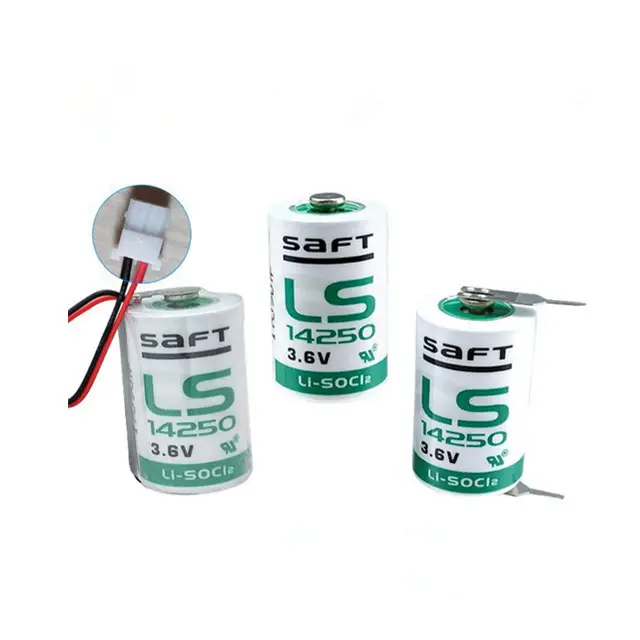 원래 공장 가격 SAFT LS14250 3.6V 1/2 AA 리튬 배터리 1/2AA 최신 생산 날짜