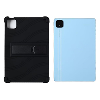 Casing penutup Tablet Kickstand silikon lembut tahan guncangan dipertebal 4 sudut untuk Honor Magicpad 2 12.3 inci 2024