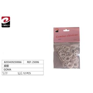 Gomitas Elsticas 12 Pcs Rubber Bands For Hair Styling - Product Image 3