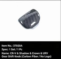 Compatible avec les couvre-leviers de vitesses, les leviers de vitesses et les protections de soufflets de levier de vitesses des modèles CR-V, CIVIC, SIENNA, FIT, JADE, XR-V.