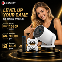 Projecteur domestique JUNUO, projecteur G1 portable, mini projecteur de jeu, 720P, 150 lumens ANSI, projecteur LCD compatible Android 4K