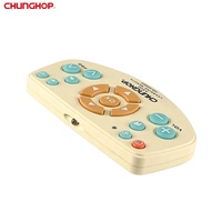 Télécommande en plastique ABS à 15 boutons personnalisables pour A300, code d'apprentissage IR, portée supérieure à 8 m