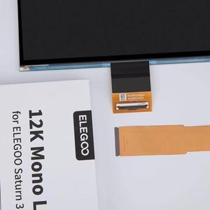หน้าจอ LCD Elegoo ขนาด 10 นิ้ว สำหรับเครื่องพิมพ์ 3 มิติ Saturn 3 และ Saturn 3 Ultra - ความละเอียด 12K วัสดุพลาสติก - Product Image 4