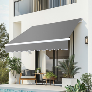 Auvent rétractable DB 78 "D x 102" W x 59 "H Gris - Product Image 3